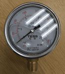 100D - Tess Gly Gauge A, 100D - 0-25 Bar / 350 Psi - 1/2'' BSP, BM